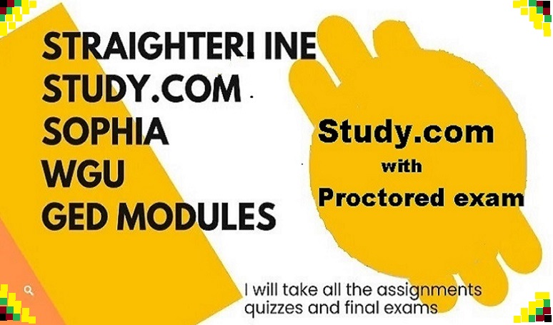 do my sophia courses